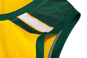 Uniforme de basket-ball de style actuel, sur mesure, couleur unie, nouveau design, sans manches, pour unisexe, style actuel, sur mesure - Product Image 6
