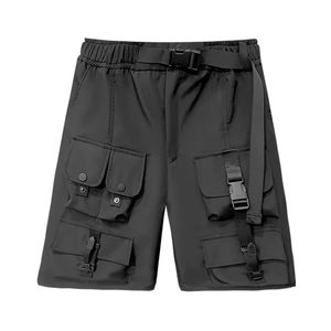 Pantalones Cortos Cargo Ligeros para Hombre, los Más Vendidos, Ropa de Trabajo, Seguridad, Casual, Estilo Urbano, por Encima de la Rodilla, con Bolsillos de Algodón - Product Image 1