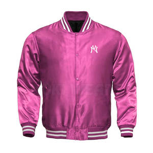 แจ็กเก็ตเลตเตอร์ผ้าซาตินแบบทนทานแจ็กเก็ตฤดูหนาวผลิตจากโพลีเอสเตอร์ - Product Image 1