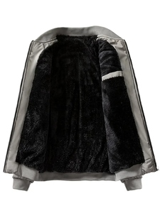 2025 Custom Made Men's Quilted <b>Winter</b> <b>Jacket</b> Coated High Quality Canvas <b>Waterproof</b> Reversible OEM Logo Service High Street Style - Product Image 4