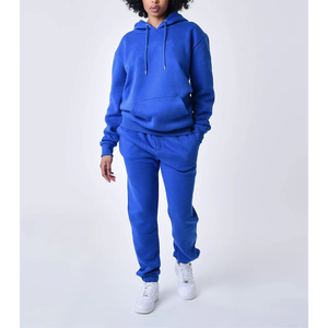 Conjunto Deportivo Unisex de Alta Calidad, Sudadera con Capucha y Pantalones de Chándal Personalizados para Mujer, Conjunto de Dos Piezas Unisex 2026, Sudadera y Pantalones Holgados para Mujer - Product Image 2