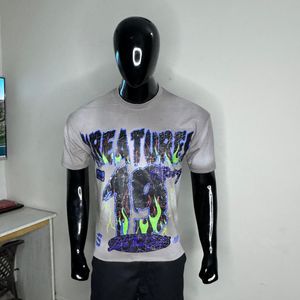 เสื้อยืดคอกลมระบายอากาศได้ดีเป็นมิตรต่อสิ่งแวดล้อมผ้าคอตตอน100% 500กรัมแนววินเทจเหมาะสำหรับผู้ชาย - Product Image 6