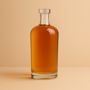 700 ml Gold Coast Botellas de vidrio con corcho para licor Whisky Vodka Ron Gin Bebidas Industria - Product Image 1