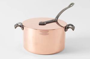 Cazuela de plata elegante, olla caliente con estilo, vajilla de cocina duradera, ideal para comidas familiares y cocina - Product Image 6