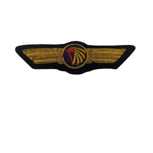 Ecussons Wok brodés à la main, patchs en tissu avec attache magnétique, emblèmes en fil métallique à coudre - Product Image 1