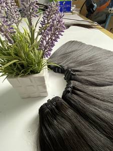 Extensiones de cabello humano virgen camboyano crudo 100% para peluca de onda sedosa recta grado 8A - Product Image 3