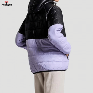 Chaqueta Acolchada Larga de Algodón Grueso Impermeable para Mujer, Estilo Nuevo, Personalizada, con Cierre Completo - Product Image 3