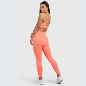 Pantalones de Yoga de glúteos para mujer, pantalones de yoga de poliéster/nailon, duraderos, transpirables, de secado rápido - Product Image 1