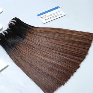 Meilleur produit 100% Extensions de cheveux Remy vietnamiens vierges crus Cheveux de trame droits personnalisés couleur du Vietnam - Product Image 6