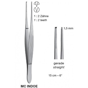 Pinces à pansements McIndoe Instruments chirurgicaux de haute qualité Ensemble dentaire en acier inoxydable Instruments chirurgicaux - Product Image 1