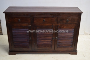 Armoire de rangement pour salon, maison, Buffet, salle à manger, Buffet en bois massif avec tiroir pour la maison - Product Image 3