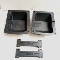 Pasokan Langsung dari Pabrik 214*174*62Mm Aksesori Audio Panggung Menangani Performa Luar Ruangan Aksesori Audio Suara Besar Pegangan Plastik