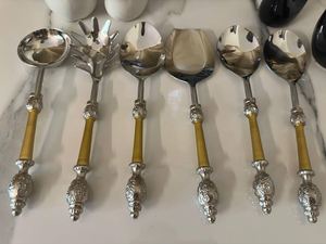 Cuillère à soupe en acier inoxydable miroir, tasse à petit-déjeuner, boîte à lunch double couche pour enfants avec cuillère pour faizacraft - Product Image 3