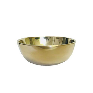Cuencos de Servir Modernos de Lujo, Hechos a Mano, de Acero Inoxidable Pulido de Alta Calidad, en Dorado y Plateado, para Sopa, Arroz y Aperitivos - Product Image 6