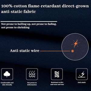 Overoles Aislantes con Capucha para Hombre, Overoles de Alta Visibilidad para Mujer, Ropa de Trabajo de una Pieza, Overoles de Seguridad de Algodón, Overoles para Mecánicos - Product Image 5