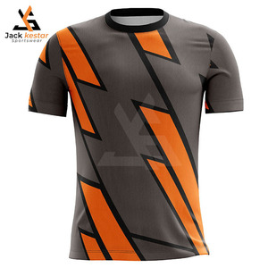 เสื้อฟุตบอลแขนสั้นแบบสั่งทำพิเศษ OEM/ODM ขายส่ง เสื้อฟุตบอลระบายเหงื่อ ผ้าตาข่าย สำหรับเด็ก - Product Image 1