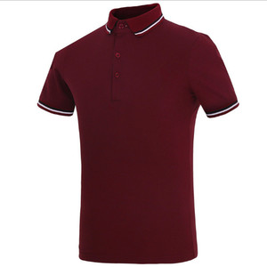 Personnalisé Hommes 200g À Manches Courtes Coton 35% Polyester Impression Polo T Shirt pour Homme gym ajusté usage décontracté polo t-shirts pour unisexe - Product Image 4