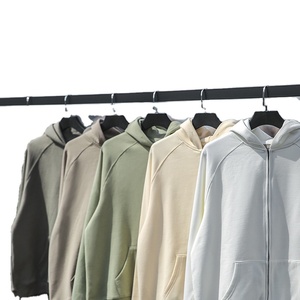 NOUVEAU Sweat-shirts à poche en molleton 100% coton, personnalisés avec broderie, impression numérique en relief, unis, pour l'hiver, avec logo personnalisé sublimé pour hommes - Product Image 3