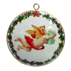 Vente chaude Fer Métal Suspendu Mur Ornement Décoratif Couleur Bleue pour La Maison et La Décoration De Noël À La Main En Vrac - Product Image 4