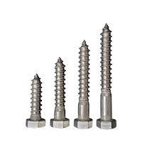 Tornillo Autorroscante Hexagonal para Madera, Clase 8.8, Rosca Gruesa, Acabado en Óxido Negro, Acero al Carbono, Marca INS, Exportado de la India - Product Image 2