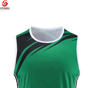 Tenues de basket-ball en polyester respirant de haute qualité à prix avantageux, service OEM, nouvelle arrivée, logo personnalisé imprimé - Product Image 4