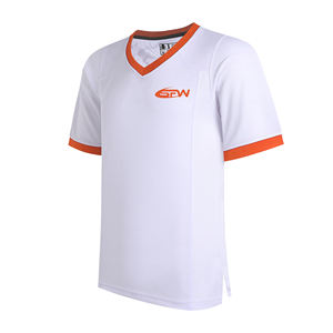 Uniformes de Fútbol Personalizados al por Mayor, Camisetas de Entrenamiento Transpirables de Secado Rápido 100% Poliéster - Product Image 1