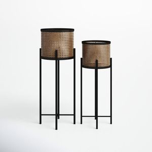 กระถางหวายตาข่ายเหล็กแฮนด์เมดสำหรับปลูกต้นไม้มีแกนกลางสำหรับตกแต่งในร่มกลางแจ้ง - Product Image 6