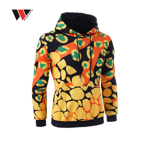 Sweat à capuche unisexe homme femme en molleton polyester coton vierge pour sublimation, logo personnalisé, hiver 2024, impression intégrale, col rond - Product Image 2