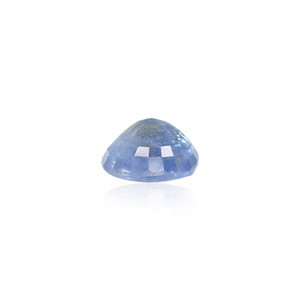 Zafiro Azul - 4.05 Quilates, Gema Natural Facetada, Color Azul Real Calibrado, Tamaño 10mm, Altura 8mm, Gema Suelta Tratada con Calor - Product Image 2