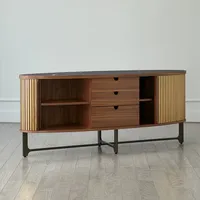 Meuble TV Courbé de la Collection Cabriolet - Unité Multimédia
