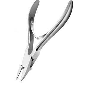 Kit professionnel de coupe-cuticules et d'ongulaires pour podologie, lame courbée, finition miroir, revêtement plasma, garantie 1 an - Product Image 3