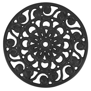 Dessous de plat en métal plaqué or de meilleure qualité Vente en gros de dessous de plat en métal classique américain élégant Dessous de plat en métal - Product Image 6