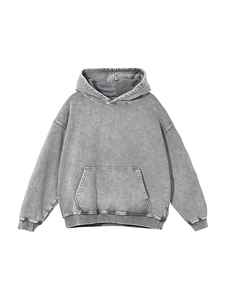 Sudadera para Hombre, 430 GSM, 100% Algodón, Logotipo Personalizado, Felpa Gruesa, Sudadera con Capucha para Invierno, Hombros Caídos, Corte Regular - Product Image 6