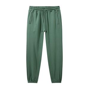 Pantalones de chándal lavados de color sólido para hombre, pantalones holgados informales a la moda, precio razonable - Product Image 1