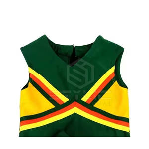 Uniforme de pom-pom girl personnalisé 2 pièces pour femmes-Ensemble de performance pour les équipes scolaires et professionnelles - Product Image 6