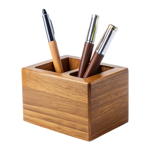 Customized Wooden Metal Eco-friendly <b>Pen</b> <b>Holder</b> Home Office Table Premium Gift Choice Elegant Organizer Stationery Supplies 2025 - Product Image 6