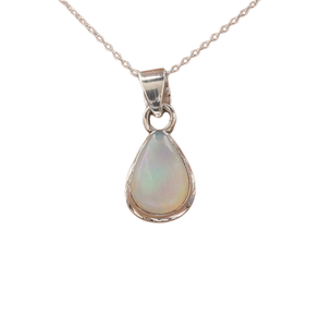 925 solide 925 argent Sterling pendentif fait à la main meilleure qualité cadeau de mariage pierre précieuse naturelle opale Spinner bijoux plaqués rhodium - Product Image 1