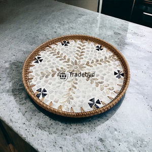 Bandeja de Ratán Moderna Hecha a Mano, Duradera, de Primera Calidad, Multiusos, Elegante Organizador para el Hogar, Tradebyd - Product Image 5