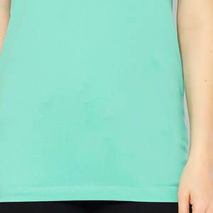 2025 OEM Custom Plain Dyed Women Cotton <b>T</b> <b>Shirts</b> Soft Breathable Casual Tees Ideal <b>for</b> Printing and Private Label - Product Image 4