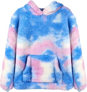 Stylish Winter <b>Men's</b> Unisex Fleece Pullover Hoodie Solid Digital Printing Plain Dyed Breathable Windproof 100% Cotton - Product Image 1
