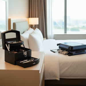 Valigetta Portatile per il Trucco, Set Essenziale per la Bellezza in Movimento - Product Image 3