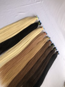 Top Premium Aligné Remy Péruvienne Vierge Extension de Cheveux Humains Meilleure Qualité En Gros Cuticule Couleur Droite Bande Vague Trame - Product Image 3