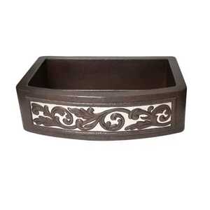 Lavabo de Cobre para el Hogar, Lavabo Decorativo Multiusos de Cobre, Producto Artesanal de Alta Calidad, Estilo Moderno - Product Image 6