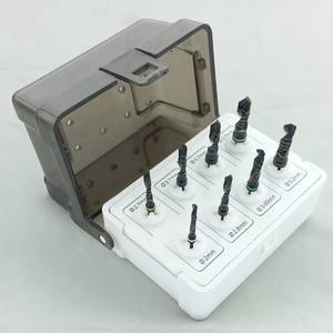 Kit de forets chirurgicaux dentaires manuels en acier personnalisés OEM pour dentistes - Product Image 4