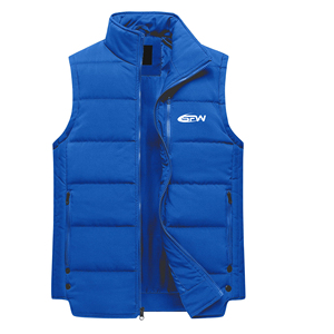 เสื้อกั๊กพัฟเฟอร์ผู้ชายแบบมีแขนสั้น น้ำหนักเบา ดีไซน์ใหม่ คุณภาพสูง ระบายอากาศได้ดี แบบควิลท์ - Product Image 1