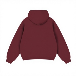 Sweat à capuche en molleton uni, impression personnalisée, broderie, vêtement décontracté, haute qualité, prix abordable - Product Image 2