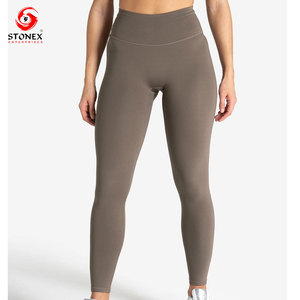 Conjunto de Yoga de Alta Calidad para Mujer, Transpirable, con Cierre, Deportivo, de Dos Piezas, de Longitud Completa, de Alta Elasticidad - Product Image 5