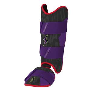 Protector de Tobillo Deslizante para Béisbol Serie Signature Negro |   Poliéster/Nailon Ligero y Transpirable |   Protección Profesional - Product Image 3