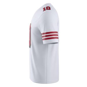 Camiseta de Fútbol Americano para Hombre, Cuello en V, Manga Corta, Uniforme Deportivo, Número Personalizado - Product Image 3