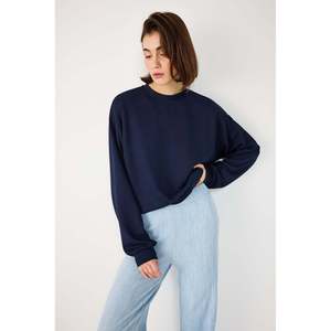 Sudadera de Algodón con Cuello Redondo - Product Image 3